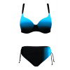 Adriena Blue dámske dvojdielne plavky s výstužou S1163A XXL modrá