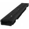 Odvodňovací plastový žľab BIELBET B125 s litinovou mrežou 1000 x 130 x 55 mm
