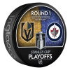 Vegas Golden Knights vs. Winnipeg Jets 2023 Stanley Cup Playoffs NHL Puk one size