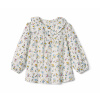 Tchibo - Detská blúzka - žena - veľ. 110/116 - farba: biela/s kvetinovým vzorom