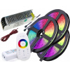 Žiarovka, žiarivka - Sada 15 m RGB 900 LED 60/m páska 5050 biela IP20 (Sada 15 m RGB 900 LED 60/m páska 5050 biela IP20)