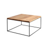 CUSTOMFORM Tensio Wood 100 x 100 FARBA: čierna/dub