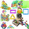 MAGNETICKÉ STAVEBNÉ KOCKY EDUKAČNÉ 3D PUZZLE SADA 48 kusov