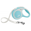 Flexi vôdzka New Comfort páska XS 3 m svetlo modrá