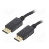 Kabel DisplayPort 1.2 DisplayPort vidlice,z obou stran PVC