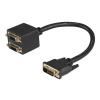 STARTECH 1ft DVI to 2x DVI Video Splitter Cable, STARTECH 1ft DVI to 2x DVI Video Splitter Cable - DVISPL1DD