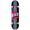 RAD Checker Stripe Skateboard Komplet (7.25
