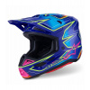 Přilba SUPERTECH S-M7 CAST, ALPINESTARS (modrá/růžová/žlutá fluo) 2026 S