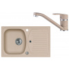 Set Alveus (dřez Record 30 Beige 55 + baterie Nina Beige 55) SETA104