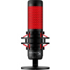 HP Mikrofón HyperX QuadCast RGB, kondenzátorový, USB, pop filter, čierny-červený (4P5P6AA)