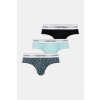 Slipy Calvin Klein Underwear 3-pak šedá farba, LV00NB4388 S