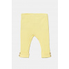 Legíny pre bábätká United Colors of Benetton žltá farba, jednofarebné, 3F1AAF026 3F1AAF026.W.Seasonal 50