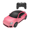 RASTAR R/C 1:24 Volkswagen Beetle auto na diaľkové ovládanie - zmena farieb (ružové) (IN-76200-4)