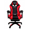 Herné kreslo R-sport K4, umelá koža, čierno-červené