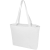 Weekender recyklovaná nákupná taška, 400 g/m², biela