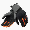 REVIT rukavice na motocykel MOSCA 2, čierna/oranžová, veľ. 2XL