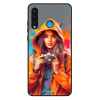 Lesklé pouzdro iSaprio pro Huawei P30 Lite - Girl with Camera (Lesklé pouzdro, kryt, obal iSaprio Exclusive na mobil Huawei P30 Lite s motivem Girl with Camera - elegantní skleněný vzhled, skvělá ochr