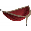 Eno DoubleNest cestovní houpací síť pro 2 osoby Khaki/Maroon (DH025)