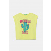 Detské bavlnené tričko United Colors of Benetton 3I1XC10P0.G.Seasonal žltá 160