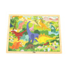 Viga Drevené puzzle 48 dielikov Dinosauri 40x30x1 plnofarebný motív