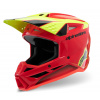 Alpinestars SM3 Youth Fray red/yellow/black glossy helmet vel. YM