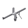TRU Trust Macy Foldable Metal Grey - podstavec pod laptop