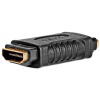 NEDIS adaptér HDMI/ zásuvka HDMI - zásuvka HDMI/ pozlátené konektory/ priamy/ čierny/ box