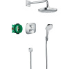 Hansgrohe 27294000 CROMA Select E sprchový set pod omietku s termostatom Ecostat E, chróm