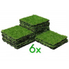 Progarden Dlaždice terasové umělá tráva sada 6 ks KO-X64000030