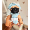 Bábiky Berjuan Kvalitná realistická hračka - Baby Mops, 36 cm
