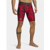 Under Armour UA HG Printed Lng pánske kraťasy, čierne