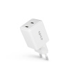 iStores by Epico Ultraboost GaN 35W sieťový adaptér EA35 - biela 9915101100224