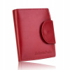 Peňaženka - Tannery Praha portfólio prírodná koža červená 2GPD-GB-319-Womens's Product (Malé dámske dámske kožené koželovné trblietky)