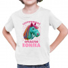 Certifikovaný operátor koníka (hobby horse) - detské tričko s potlačou - Tričkový | 1 | Biela | Junior