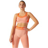 Sports bra Asics Cropped Logo Seamless Bra W 2032B791-800 (177603) Black/Green M