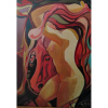 Emócia - akad. mal. Varuzhan Aghamyan, originálny, ručne maľovaný obraz L (do veľkosti 95x95cm) Viac farieb
