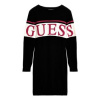 Guess Krátke šaty J3BK16 Čierna