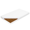 Detský matrac STANDARD 120x60x7 cm kokos-molitan biely, od značky NEW BABY