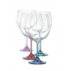 Bohemia Crystal Sklenice na míchané nápoje Spectrum 820ml SLEVA pouze 3ks červ.,fial.,tyrk