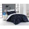 Brotex Prodloužené povlečení Satén 140x220, 70x90cm Liberta blue