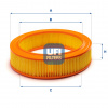 UFI Vzduchový filter 30.871.00