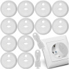 Zabezpečenie zásuviek Baby-Protection biele 12 kusov