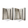 Sprchový kút - Sprchový kút BEST EasyClean Skladací 70x100 (Sprchový kút - Sprchový kút BEST EasyClean Skladací 70x100)