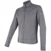 Sensor Pánska mikina Merino Upper full zip šedá L
