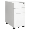 Autronic BONTEC Kancelársky kontajner 30x46x59cm, kov, čierna, AUK-E1130 BK Farba: Biela