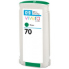 HP 70 - 130 ml - zelená - originál - DesignJet - inkoustová cartridge - pro DesignJet Z3100, Z3100 C9457A