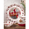 Talíř/tác na cukroví Annual Christmas Edition 2023, Ø 24 cm Villeroy & Boch (Barva bílá + červená)