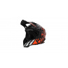 Acerbis ACERBIS prilba STEEL CARBON 22-06 čierna/fluo oranž M