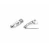 Brošňový mostík 5x20 mm platina 10ks