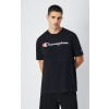 Tričko CHAMPION čierne Crewneck T Shirt 220256 KK001 NBK Veľkosť XL